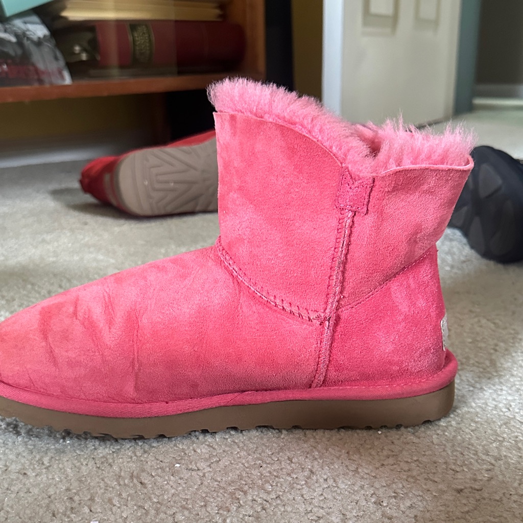 Ugg Pink Fluffy Footwear